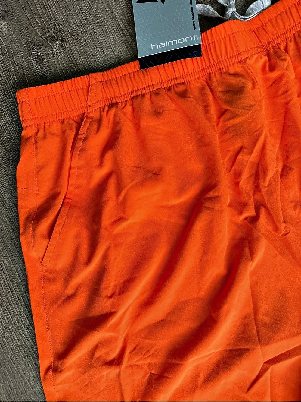 Haimont APEX Men's 4" High Point Shorts 2-in-1 Orange - Picture 3 of 7
